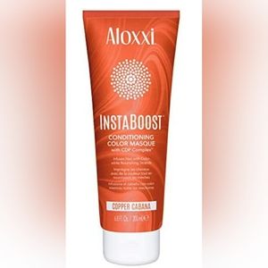 Aloxxi Instaboost conditioning color masque in the shade copper cabana